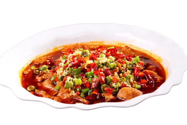 水煮牛肉PNG透明图，高清装饰元素，生活用品设计素材下载