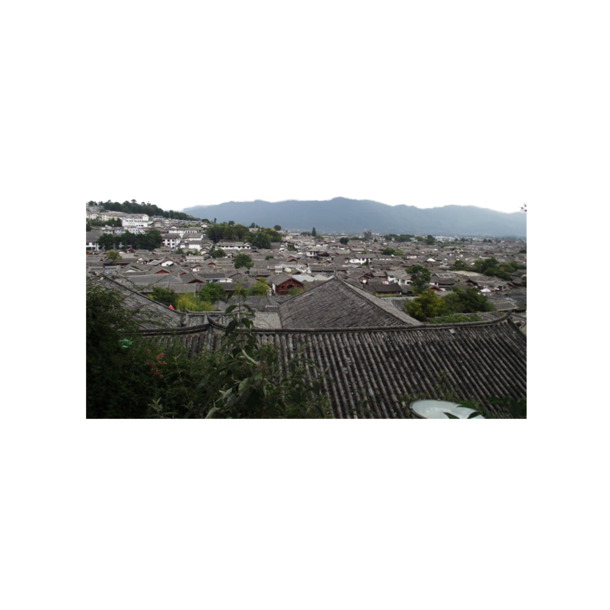 丽江古镇风光PNG透明背景图，高清摄影素材下载