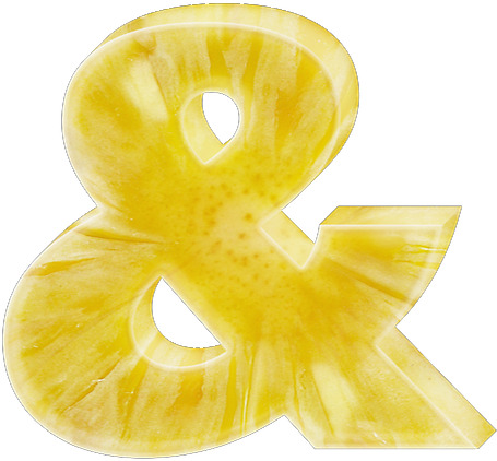 R11精选，Ananas Slices高清PNG透明花瓣元素，ABC设计素材免费下载