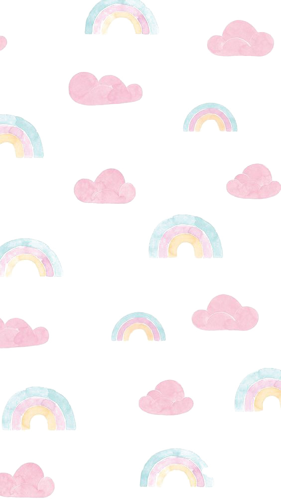 彩虹印花PNG透明图，高清装饰花纹，设计素材免费下载