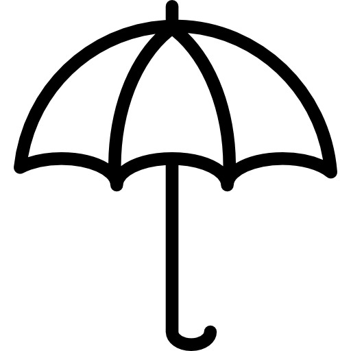 高清透明PNG伞图标，免扣元素，图片设计素材下载