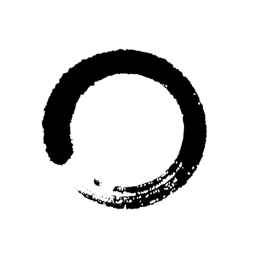 简约黑色毛笔圈PNG透明图片，墨迹笔触设计素材，高清下载