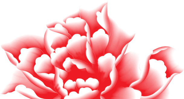 国庆手绘花朵海报PNG素材，高清透明，节日元素丰富，免费下载