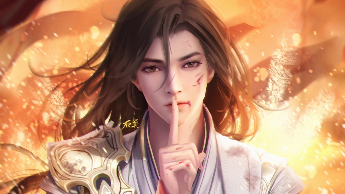 完美世界石昊4K超清壁纸，动漫美图3840x2160分辨率，免费下载