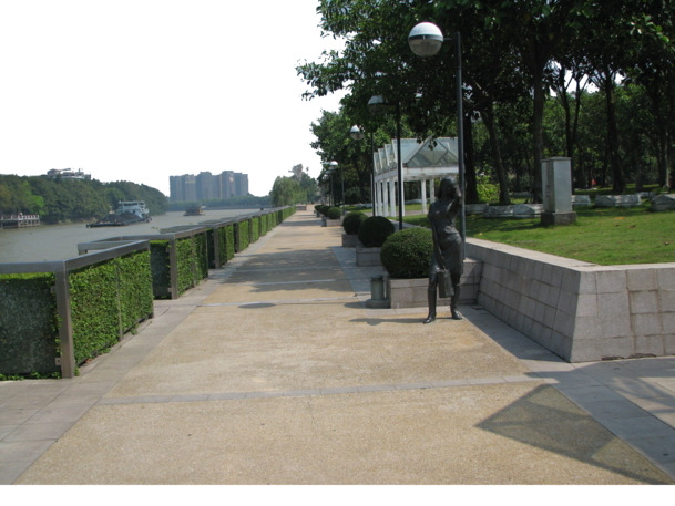 公园河流美景PNG透明背景素材，高清摄影风景图片免费下载