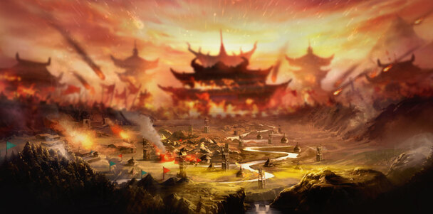 战争历史背景PNG透明图，高清banner海报设计素材免费下载