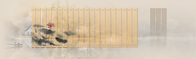 中国风古韵水墨画banner，复古高清JPG素材，一键下载！