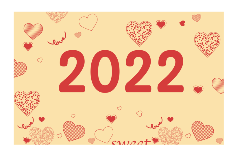 2022红火高清JPG图片，文艺清新设计素材下载