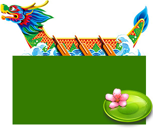 端午节节日元素PNG图片，高清透明文本框设计素材下载