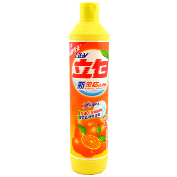 立白洗洁精PNG透明图，高清装饰元素，生活用品设计素材下载