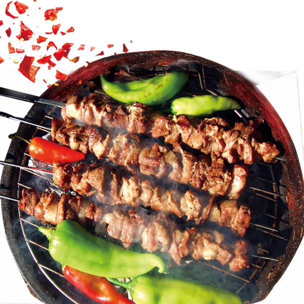 串烤串、羊肉串高清PNG素材，透明免扣元素，创意设计轻松下载