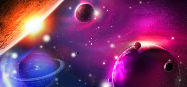 星空背景高清PNG透明海报素材，创意Banner设计元素免费下载