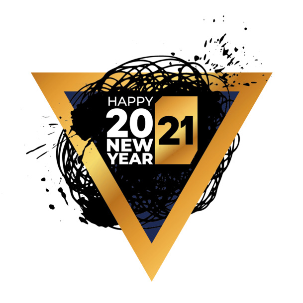 2021元旦春节元宵节日素材，金色数字高清PNG透明图片，AI格式设计元素免费下载