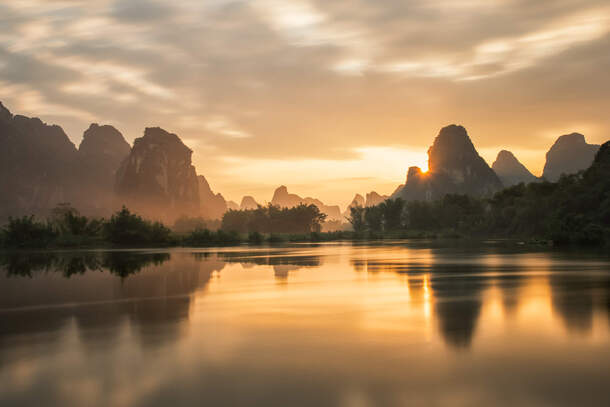 唯美山水壁纸，高清PNG透明背景，摄影风景素材免费下载
