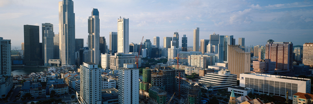 商务城市背景PNG透明图，高清Banner海报素材下载