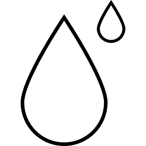 雨滴图标，高清PNG透明免扣元素，图片设计素材免费下载