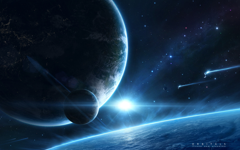 大气层星云星球多彩星象，高清JPG摄影素材，风景图片设计下载