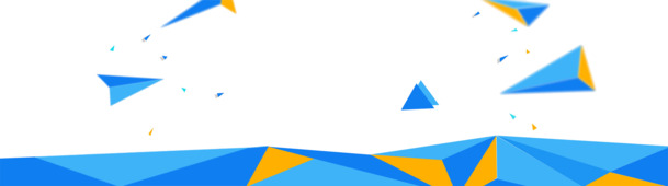 PPT背景素材，高清PNG透明漂浮几何图，创意图片设计下载