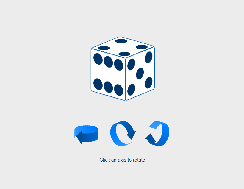 css骰子代码，交互式3d动画模板