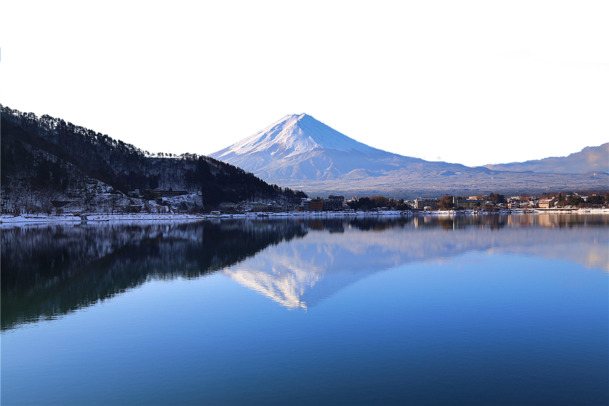 日本富士山高清PNG透明背景摄影图，风景设计素材免费下载