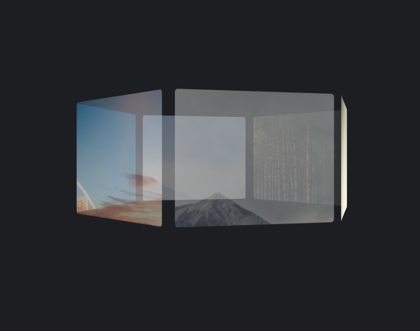 css实现旋转木马，炫酷的3d旋转照片墙