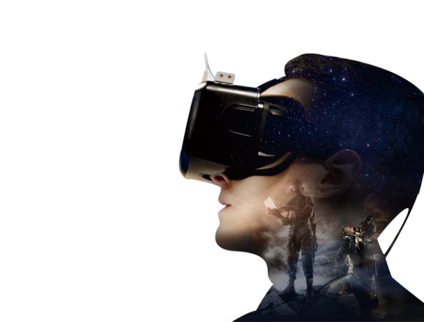 VR眼镜PNG透明图，高清装饰元素，图案素材免费下载