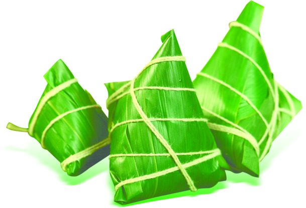 端午节粽子装饰PNG，高清透明图片素材，节日元素设计下载
