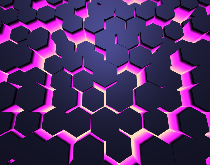 网页图片缩放代码，六边形3d立体动画图片素材