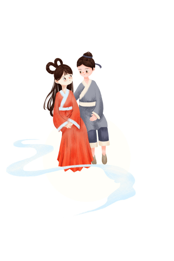 情人节手绘卡通PNG素材，高清透明图片，节日元素丰富，设计无忧下载