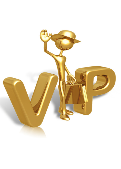 金色VIP高清PNG透明免扣元素，创意设计素材一键下载
