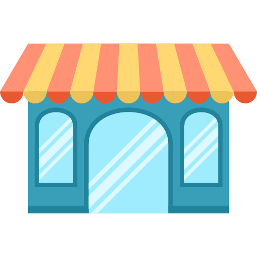 店图标设计素材，高清PNG透明免抠元素图片下载