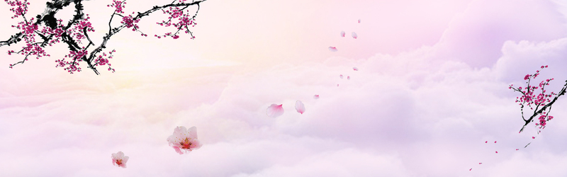 中国风手绘文艺Banner，复古高清JPG与PSD设计素材下载