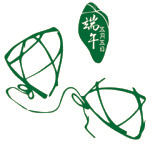 端午节可爱手绘粽子PNG素材，高清透明图片，绿色线条节日元素下载