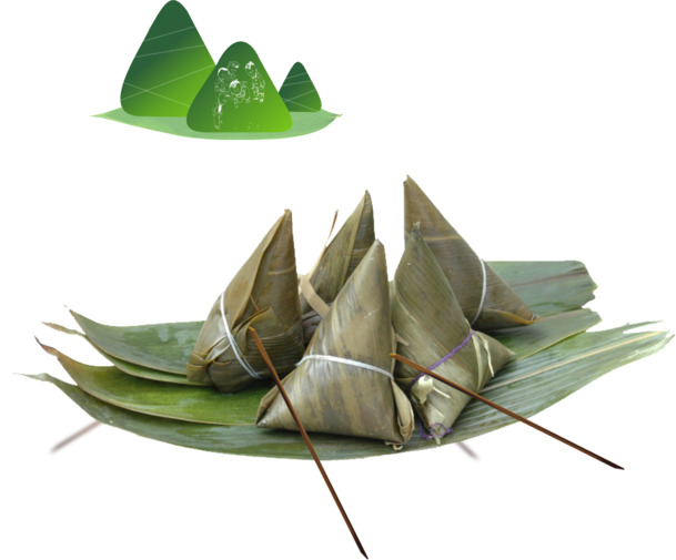端午节粽子龙舟PNG素材，高清透明图片，节日元素设计下载