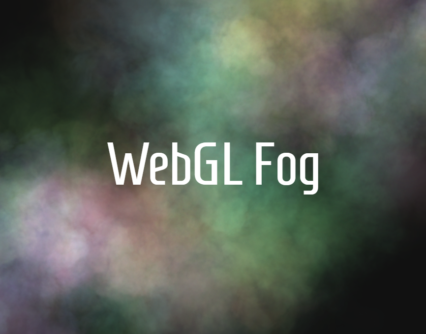 烟雾动图特效下载，webgl实现场景浏览素材