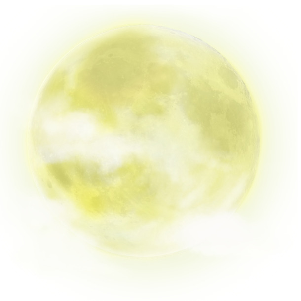 中秋节满月高清PNG，月球星球图片素材，透明背景，节日元素下载