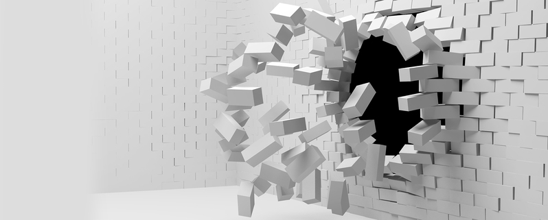 3D破碎墙壁高清JPG，创意图片素材下载