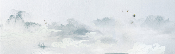 中国画创意Banner设计，高清PNG透明背景，精选海报图片素材下载