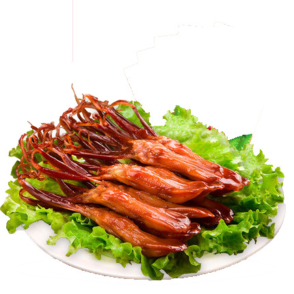 鸭舌头美味图案，高清PNG透明图片，丰富装饰元素素材下载