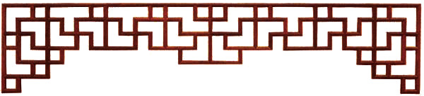 中国古代雕花窗高清PNG透明图，中国风装饰元素，设计素材免费下载