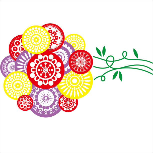 情人节节日元素PNG透明图片，高清AI格式设计素材，色彩缤纷任你下载
