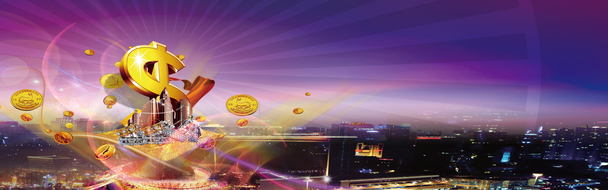投资理财背景设计素材，高清PNG透明Banner海报图片免费下载