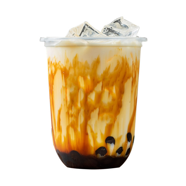 脏脏茶与黑糖珍珠奶茶PNG透明素材，高清免扣图片设计资源下载