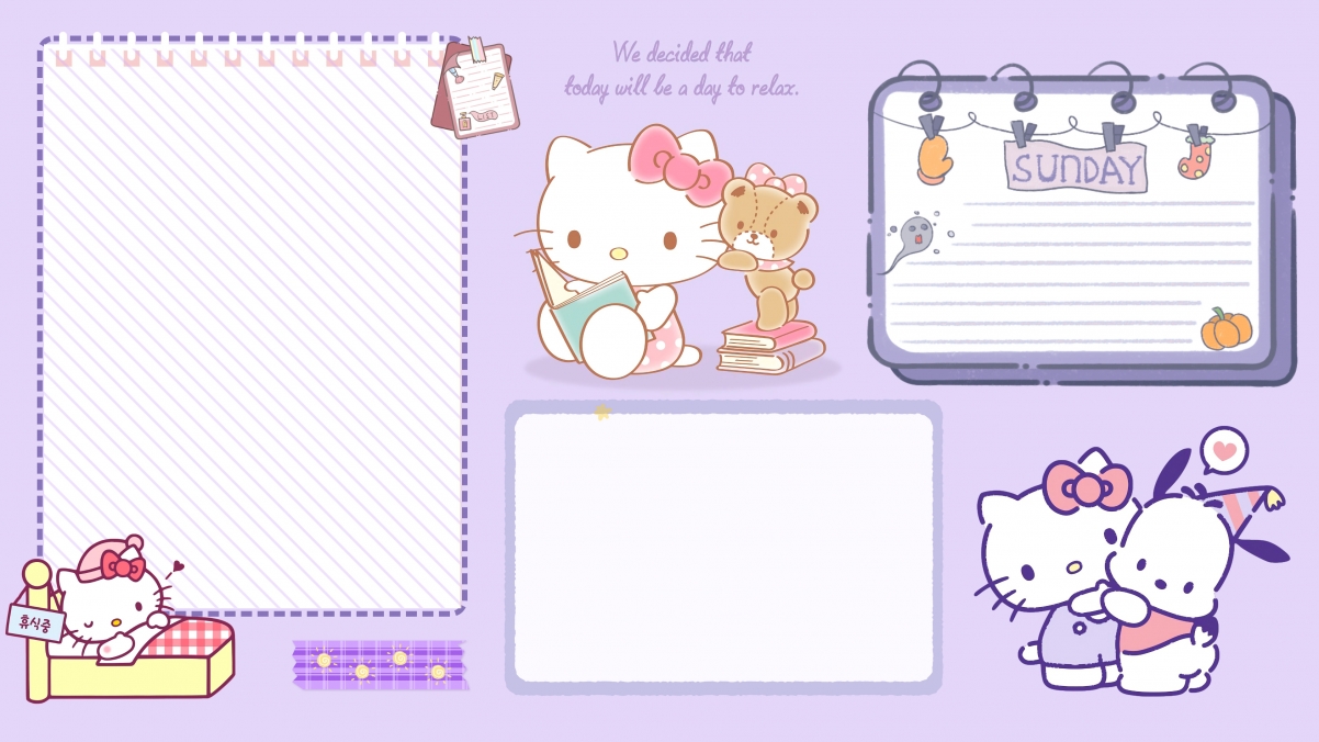 Hello Kitty专区，精选4K电脑桌面分区壁纸，高清动漫图片，3840x2160下载