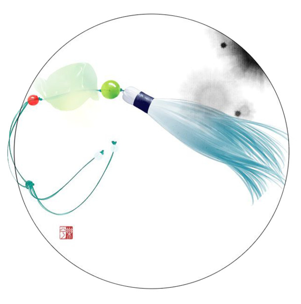 中国风腰椎PNG透明图，元旦春节元宵节日素材，高清下载