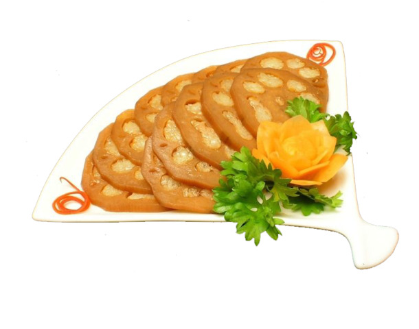 中秋节桂花莲藕PNG透明图片，高清节日元素设计素材下载
