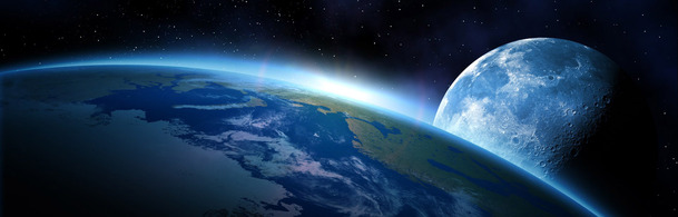 科幻星际透明PNG背景图，高清Banner海报设计素材下载
