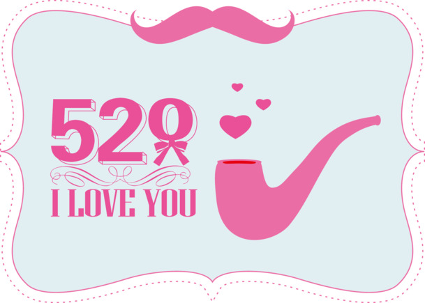 520情人节高清PNG透明图片素材，节日元素设计下载