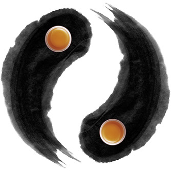 中国风设计元素，高清透明太极图PNG，免费下载装饰素材