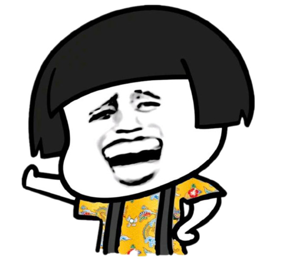 卡通表情包PNG透明图，手绘元素设计素材，高清下载